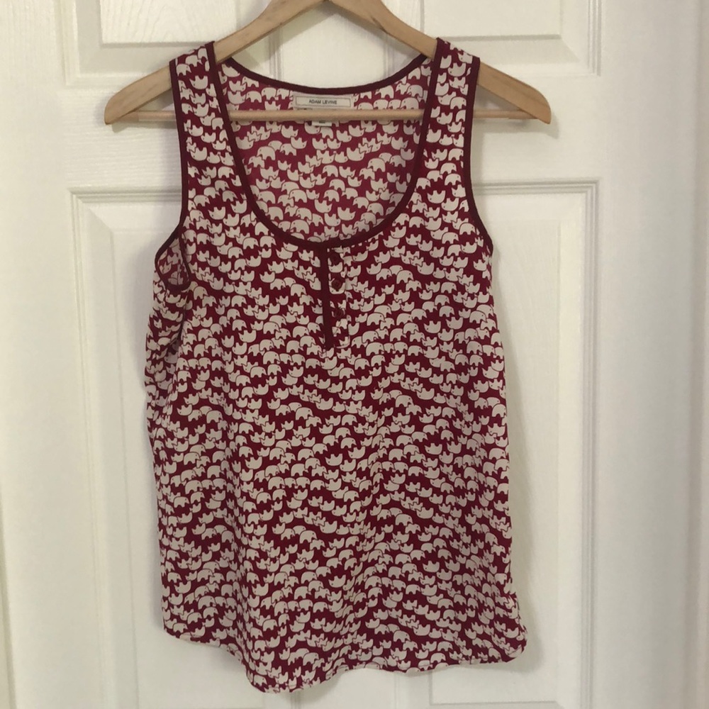 Adam Levine Elephant Tank Top